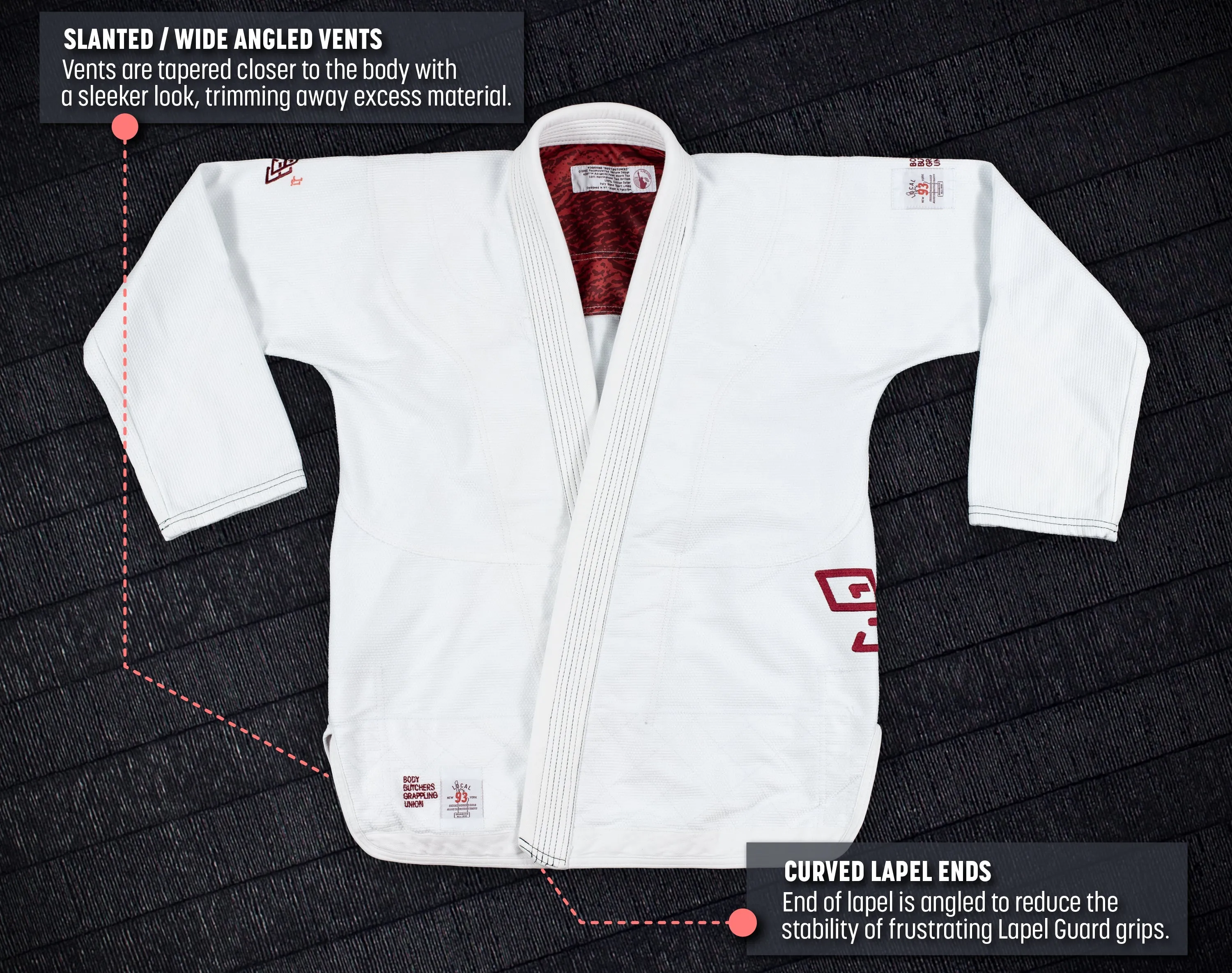 93brand C-SPEC BODY BUTCHERS Women's Jiu Jitsu Gi