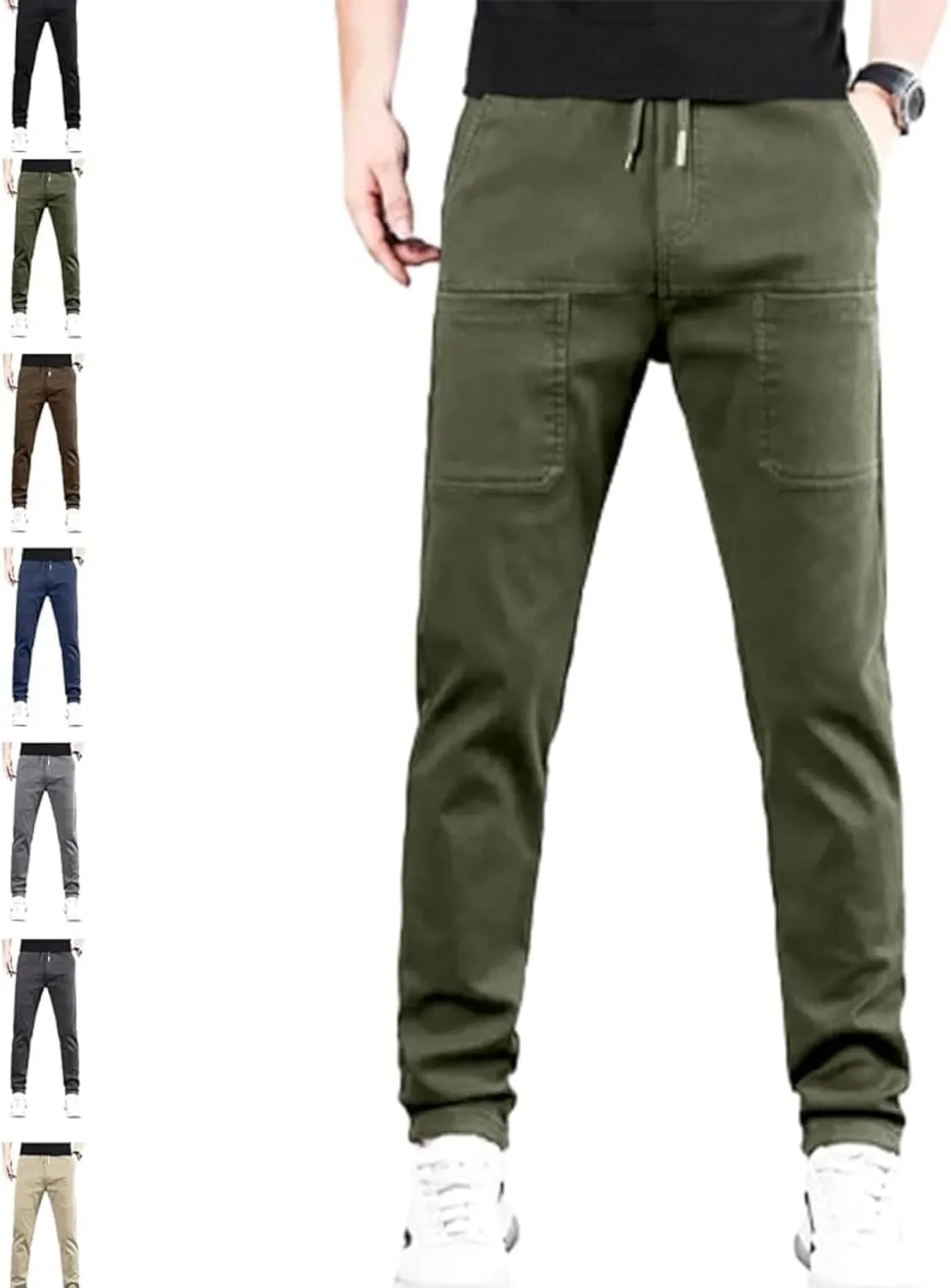 Acegents Cargo Pants Big and Tall for Men, Acegents Multipants - High Stretch Multi-Pocket Durable Cargo Pants