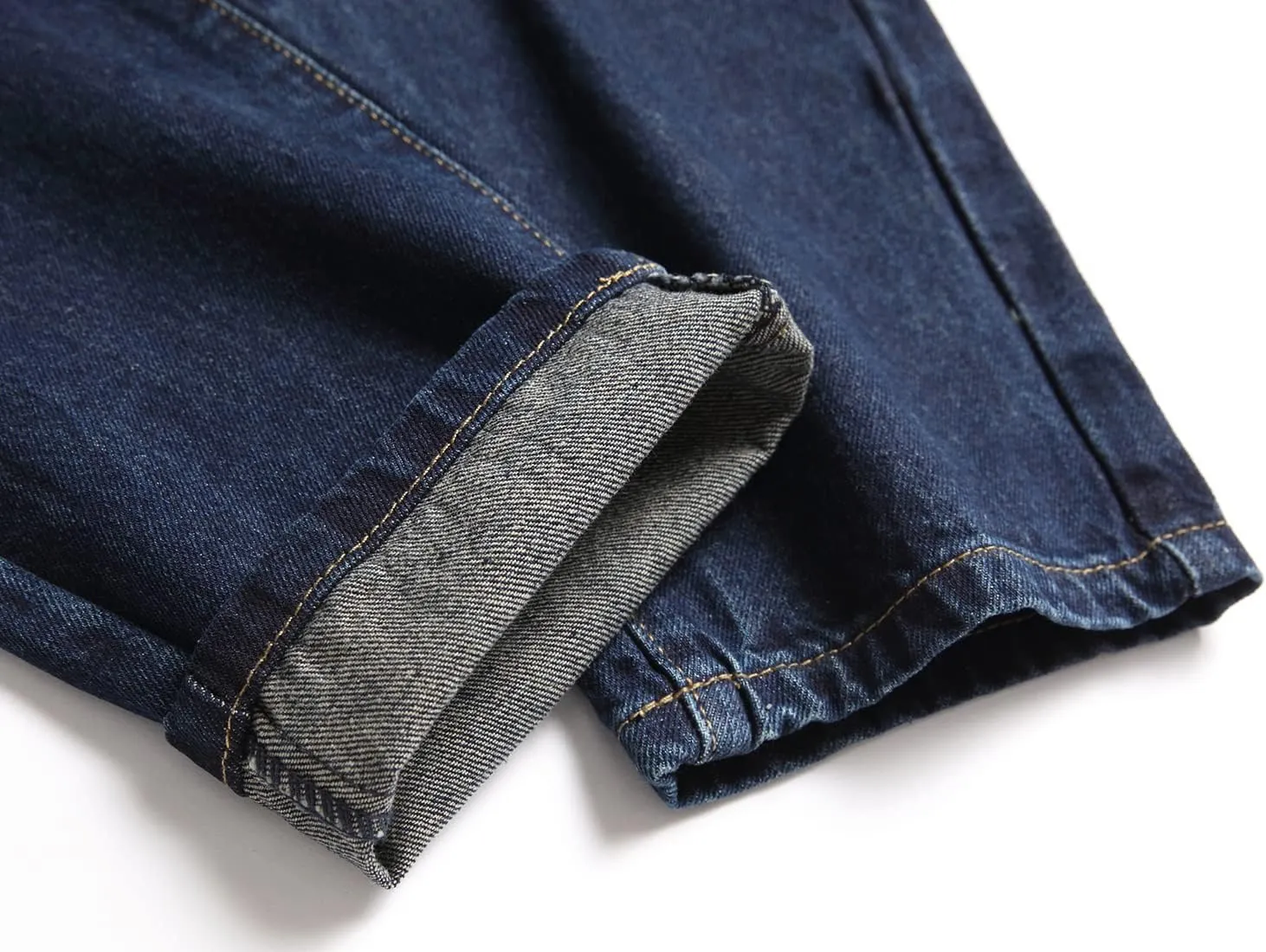 AITITIA Men's Ripped Regular Fit Jeans