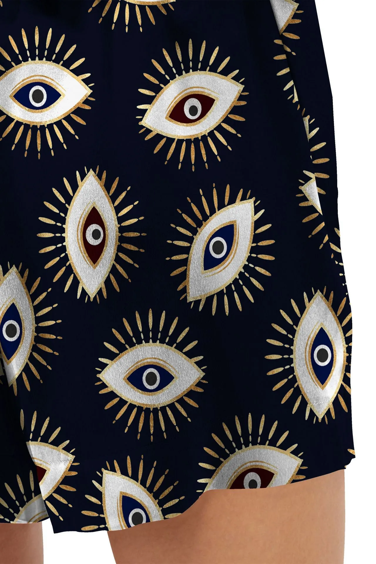 Allover Print Shorts