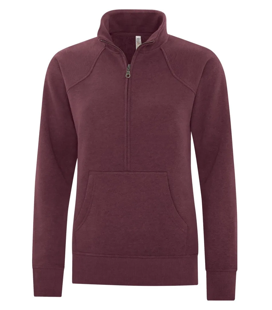 ATC ESACTIVE Vintage 1/2 ZIP Ladies Sweatshirt