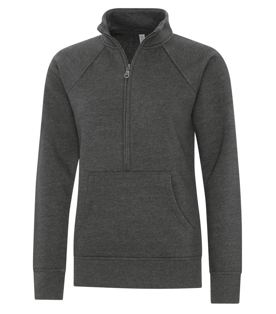 ATC ESACTIVE Vintage 1/2 ZIP Ladies Sweatshirt