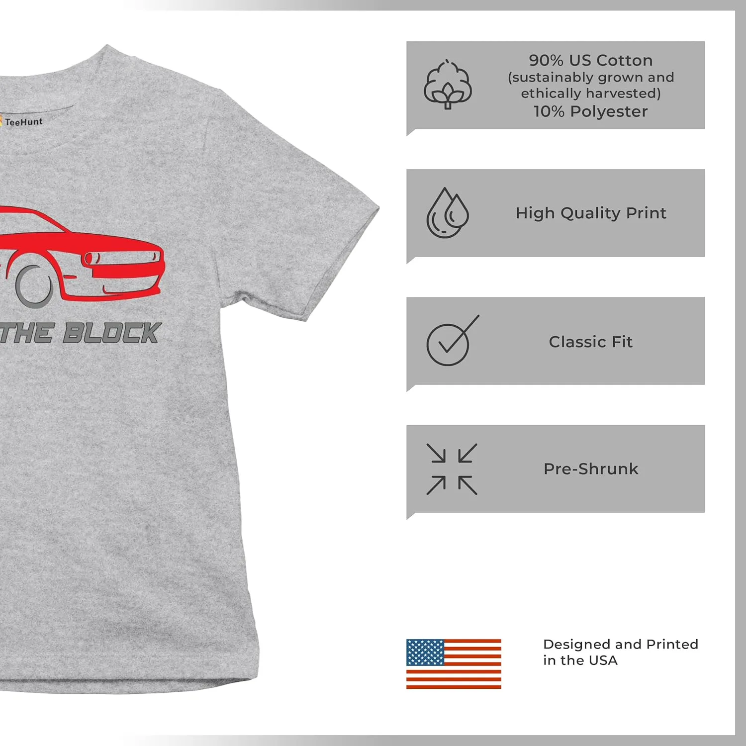 Bad to The Block Youth Short Sleeve T-Shirt