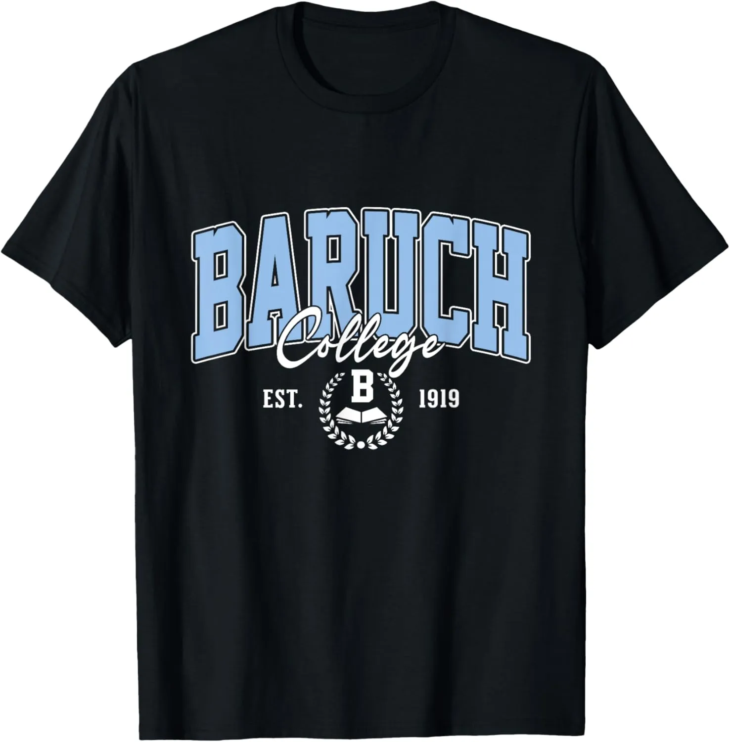 Baruch Retro University Design for Men Women T-Shirt