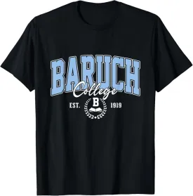 Baruch Retro University Design for Men Women T-Shirt