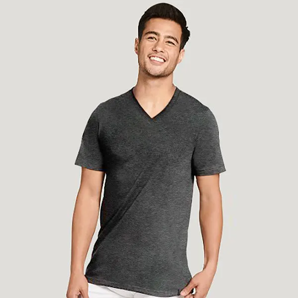 Elance Combed Cotton-Rich V-Neck T-Shirt