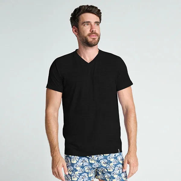 Elance Combed Cotton-Rich V-Neck T-Shirt