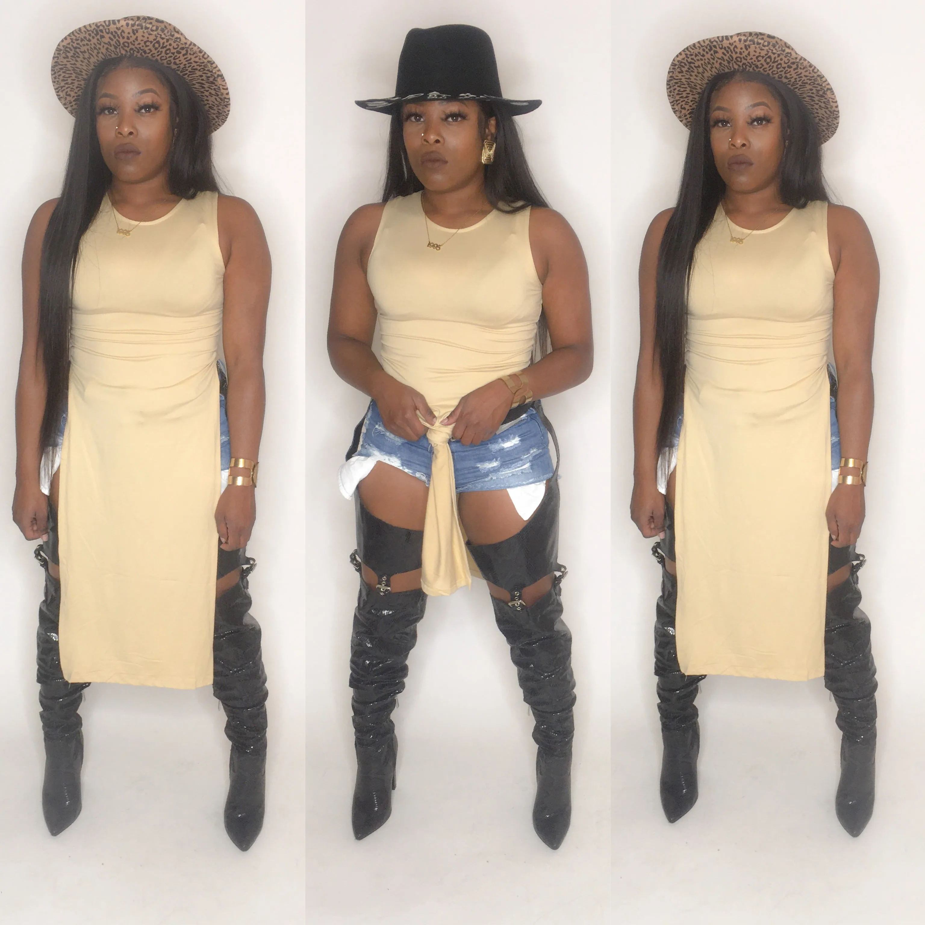 High slit tank