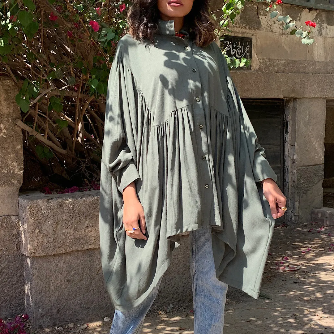 Koresha oversized loose blouse
