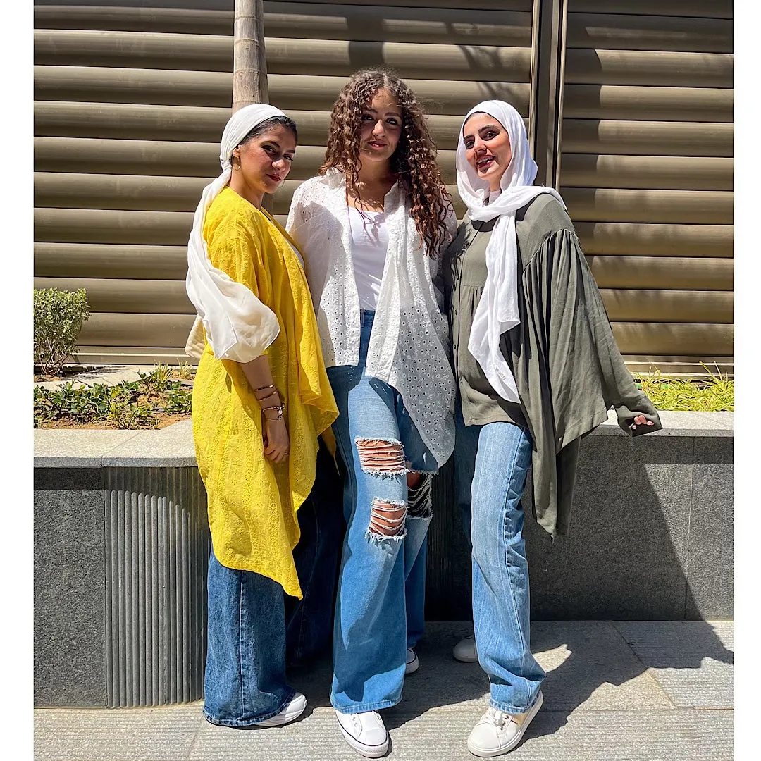 Koresha oversized loose blouse