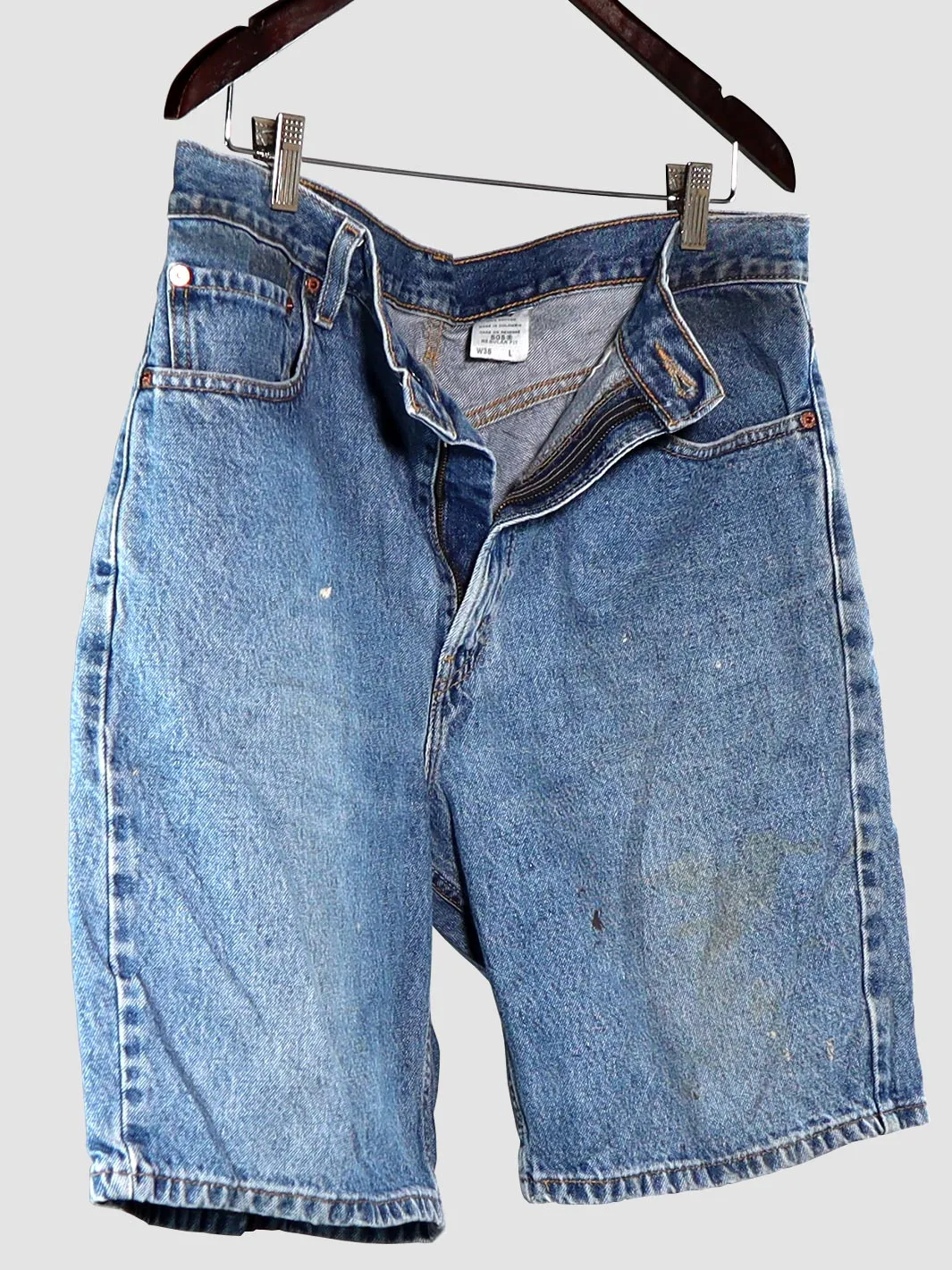 Levi's 505 Blue Jean Shorts (W36)