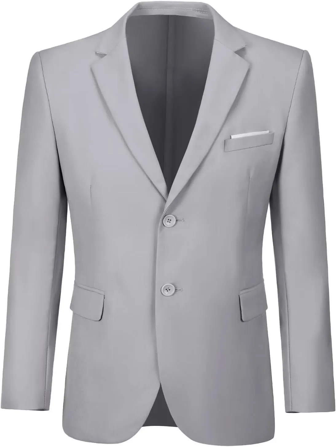 Men Suit Slim Fit 2 Piece Solid 2 Button Business Suits Blazer Wedding Prom Tuxedo for Men Suit Jacket Pants with Tie