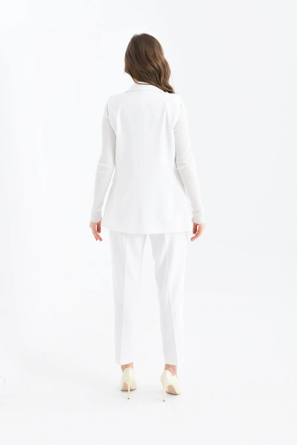 NDL Women Balmain Vest Women's Suit White - Mahilyow