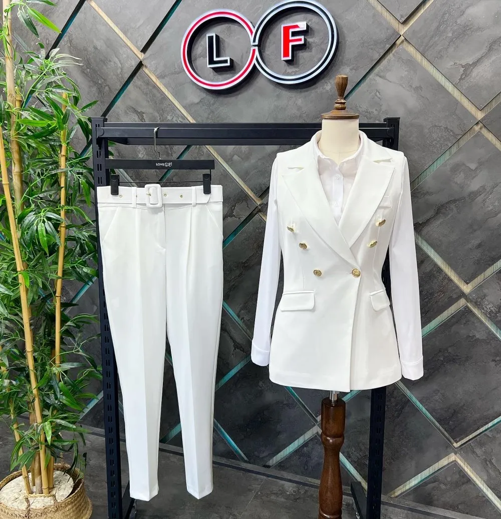 NDL Women Balmain Vest Women's Suit White - Mahilyow