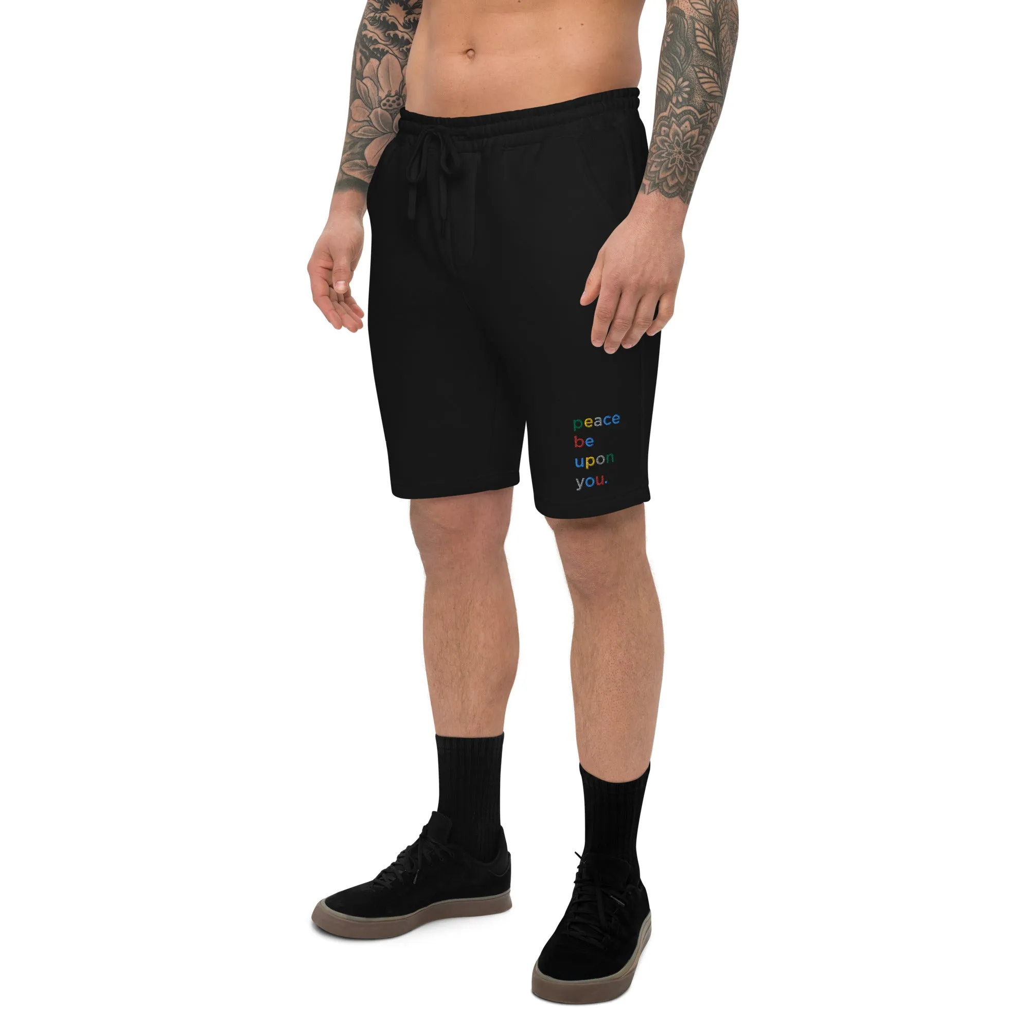 PEACE BE UPON YOU Fleece Shorts