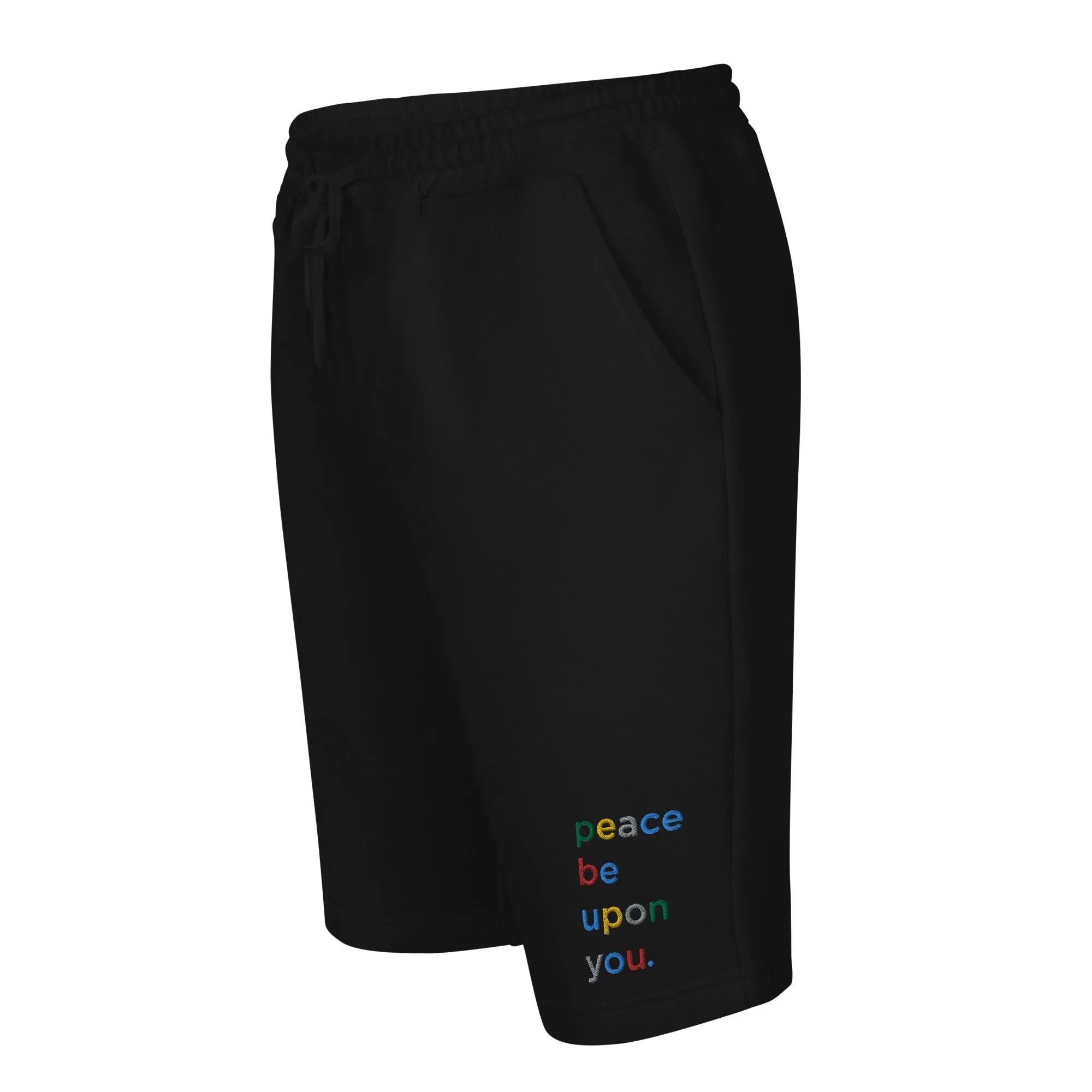 PEACE BE UPON YOU Fleece Shorts