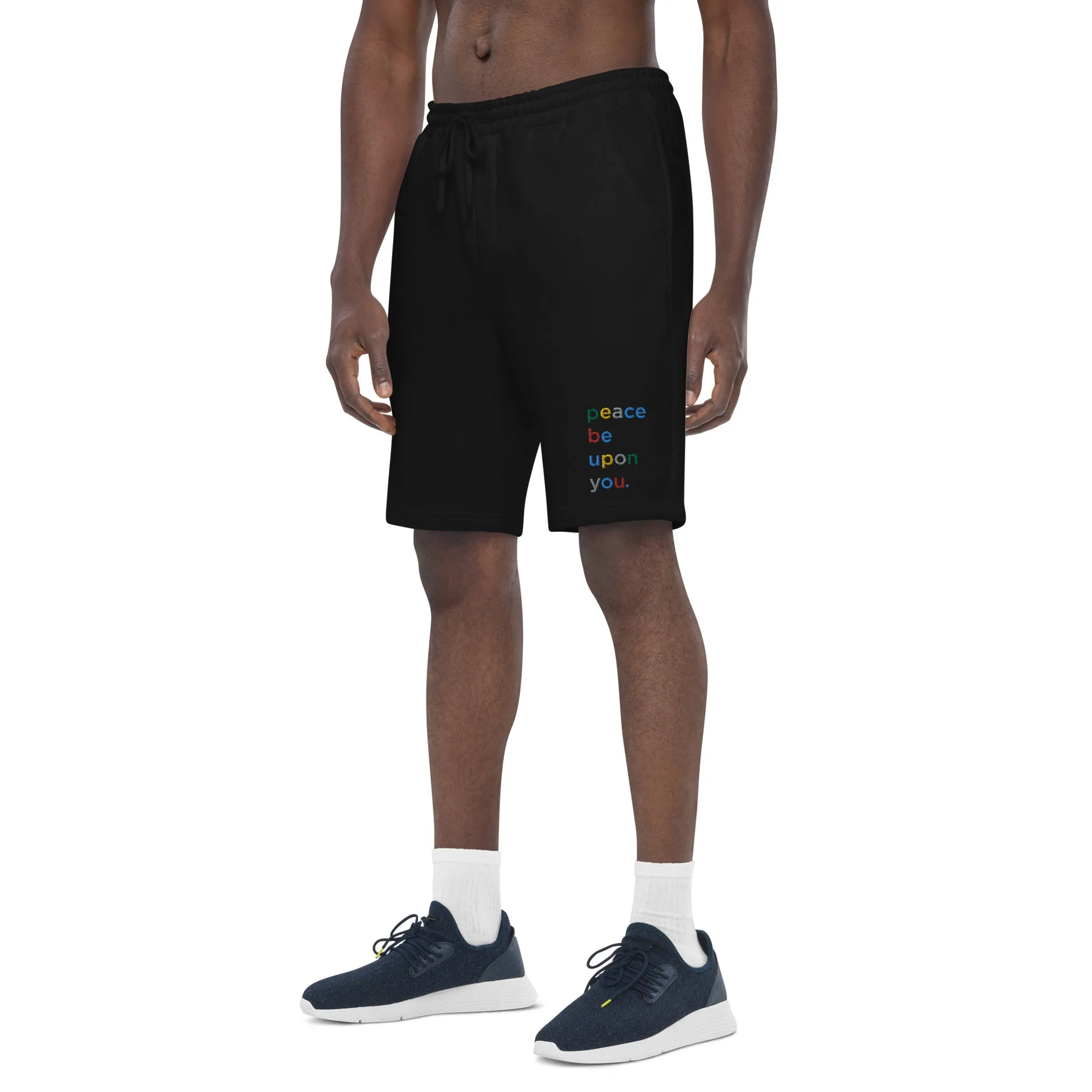 PEACE BE UPON YOU Fleece Shorts