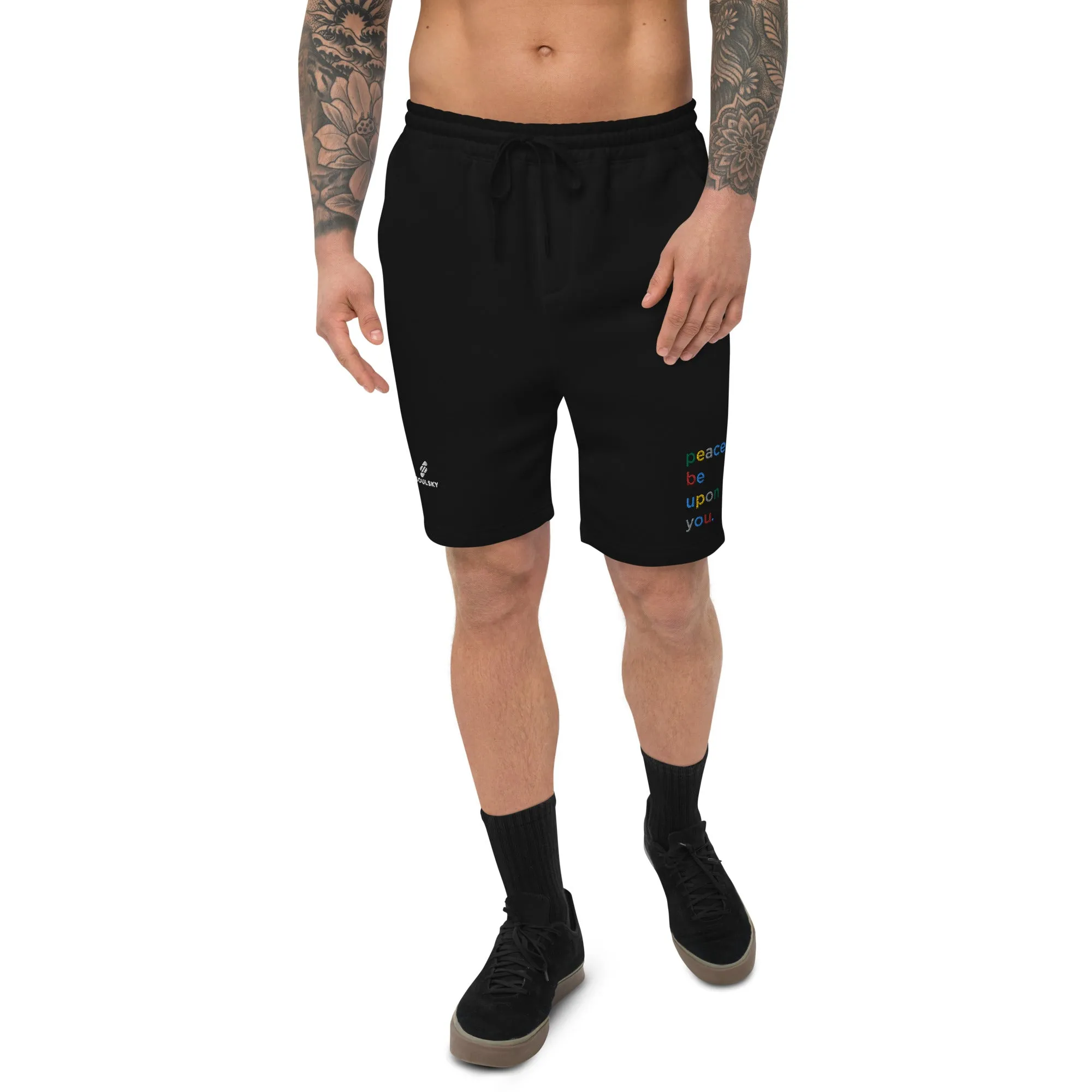 PEACE BE UPON YOU Fleece Shorts