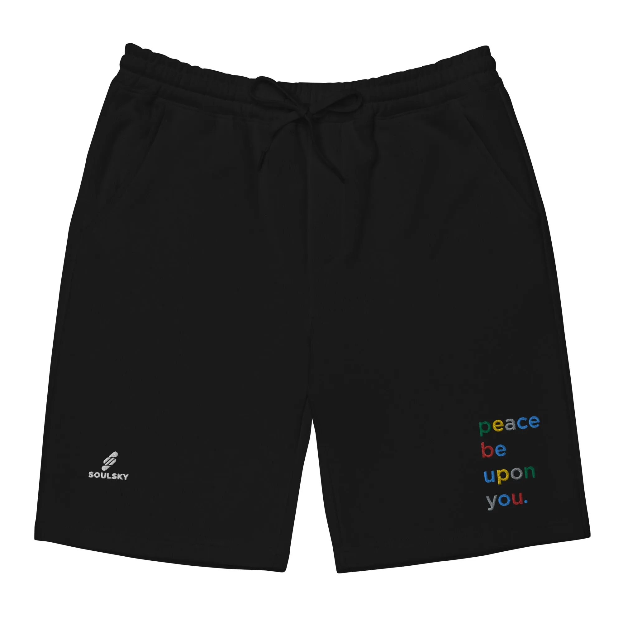 PEACE BE UPON YOU Fleece Shorts
