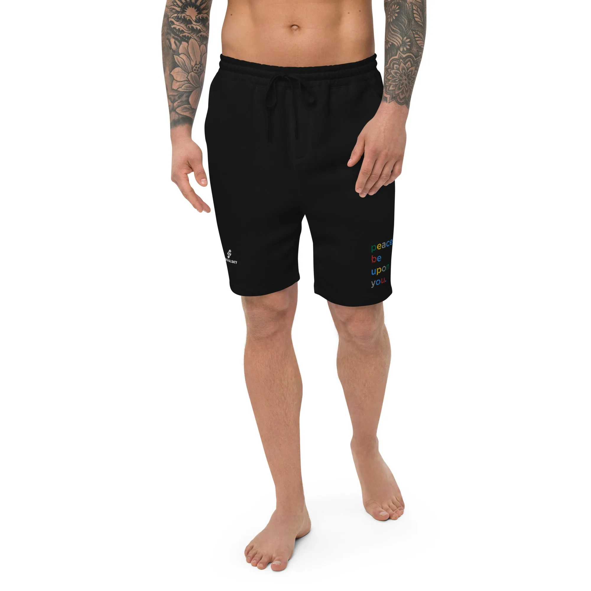 PEACE BE UPON YOU Fleece Shorts