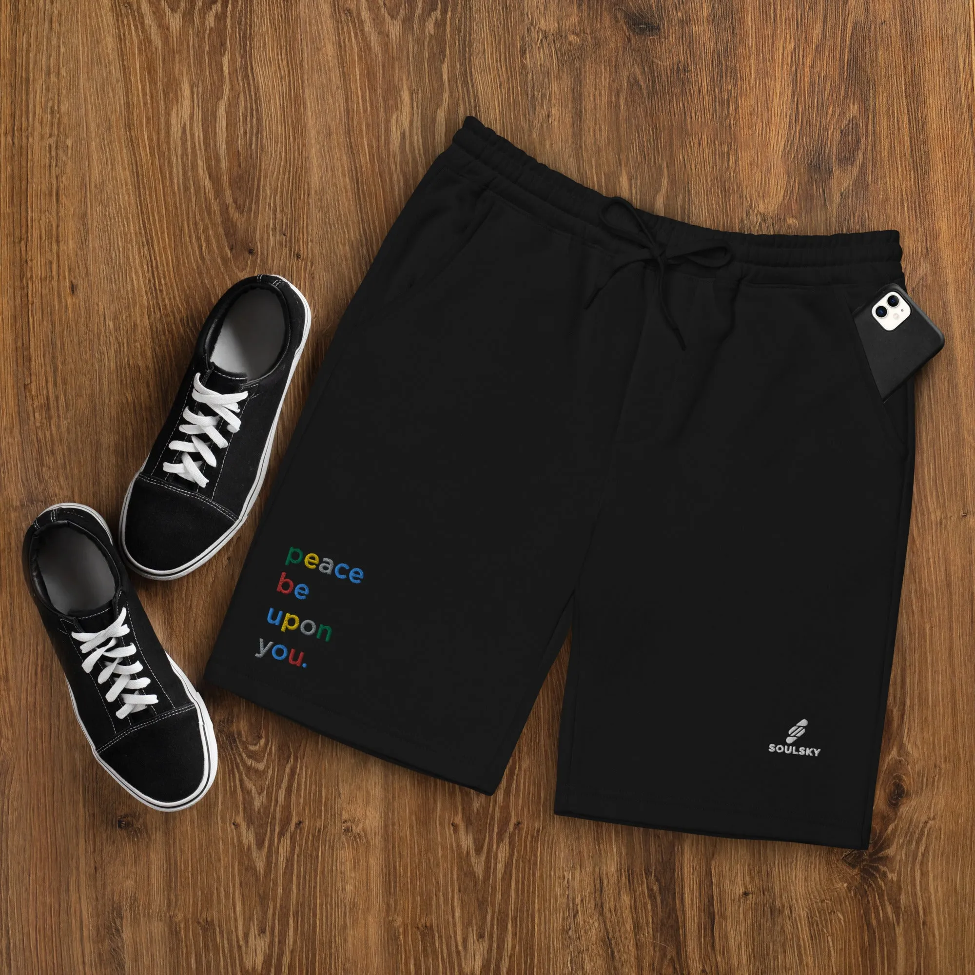 PEACE BE UPON YOU Fleece Shorts