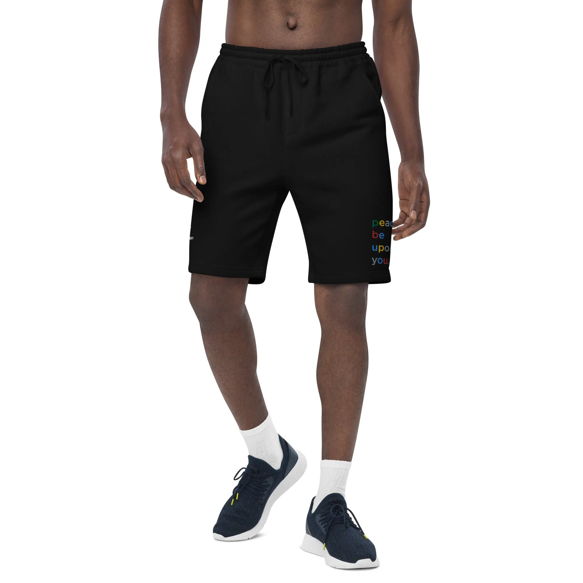 PEACE BE UPON YOU Fleece Shorts