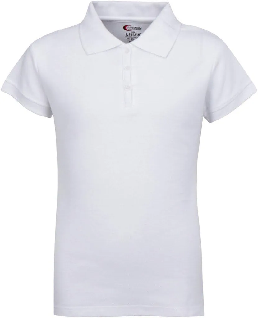 Premium Wear Junior Girl Short Sleeve Polo Shirts