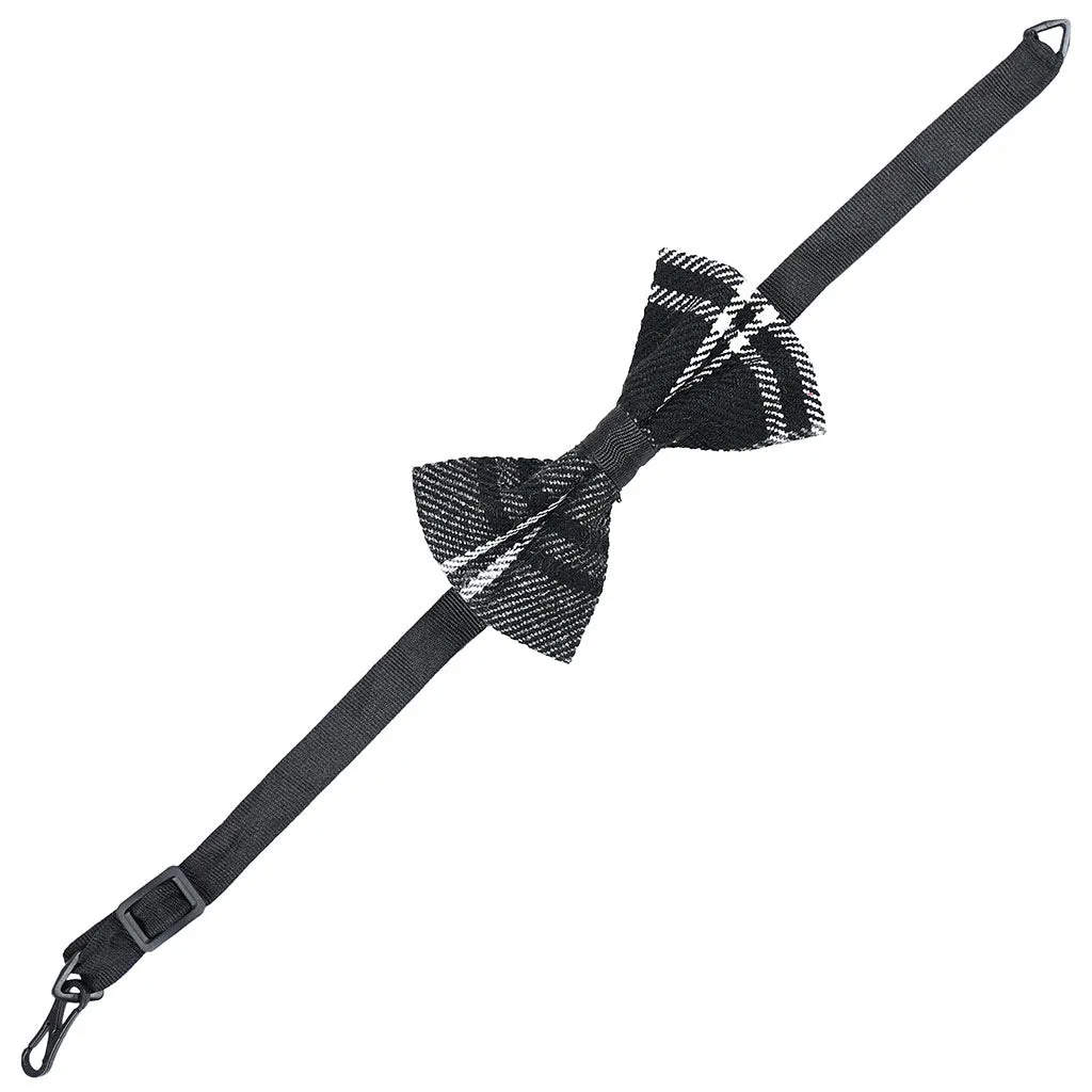 Scottish Bow Tie Tartan Granite