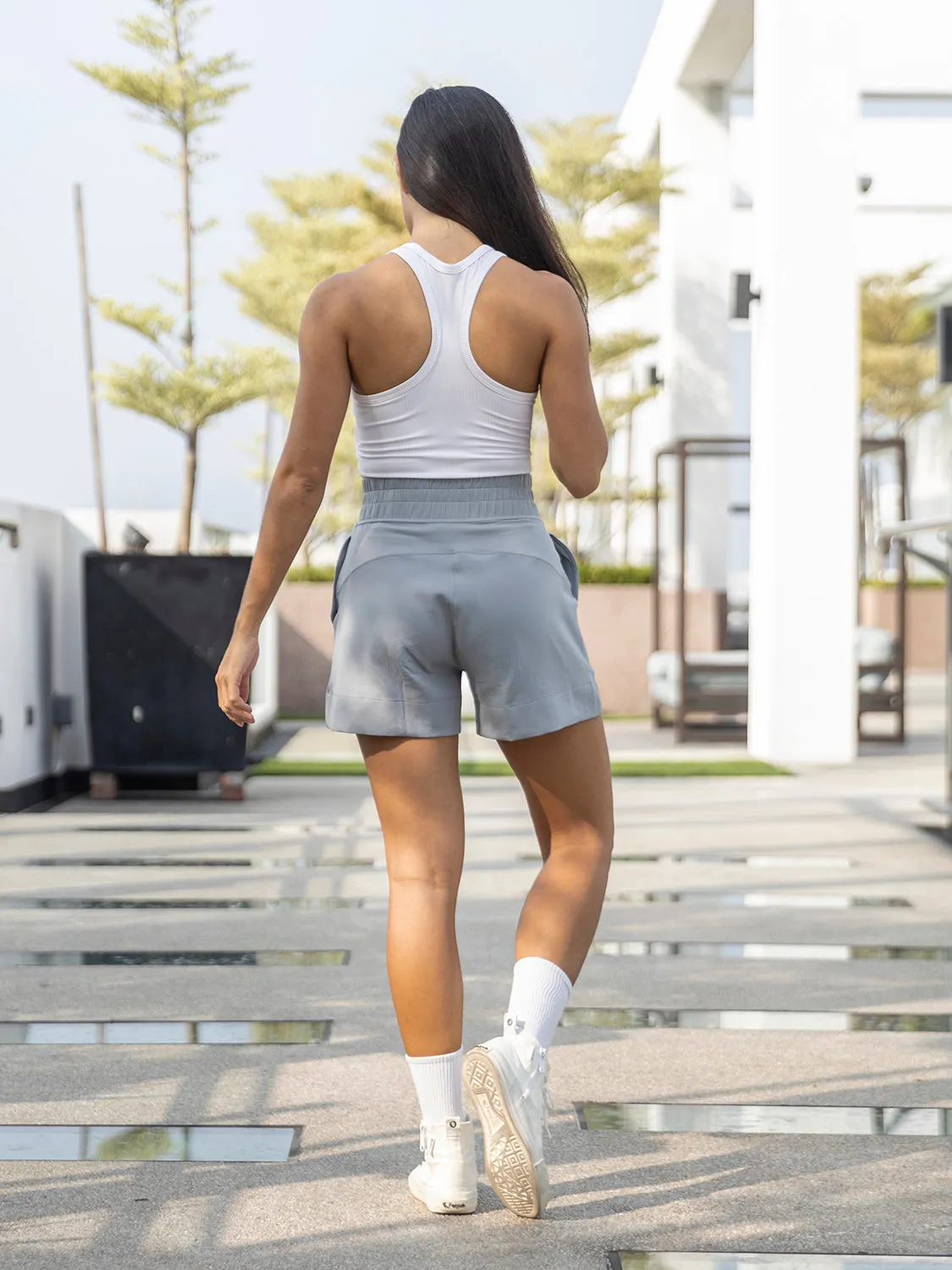 Shift Shorts- Grey