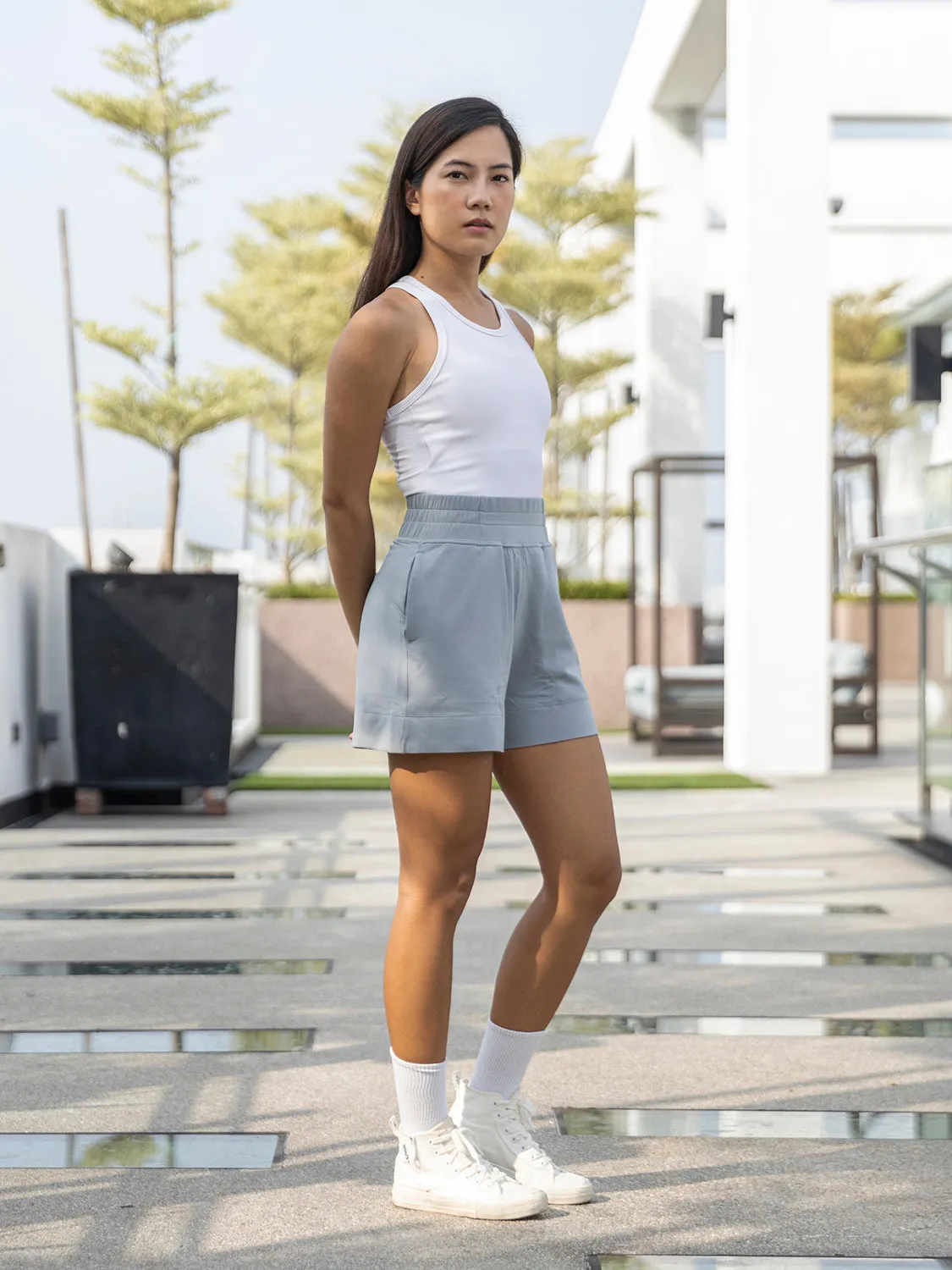 Shift Shorts- Grey