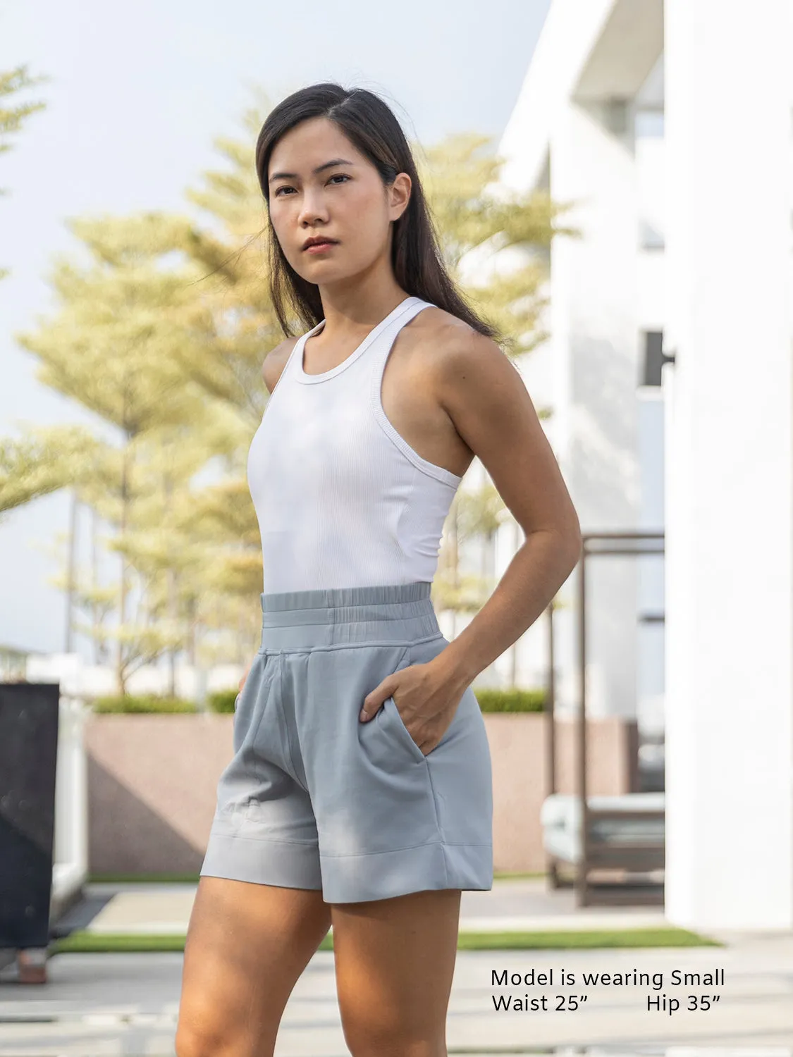 Shift Shorts- Grey