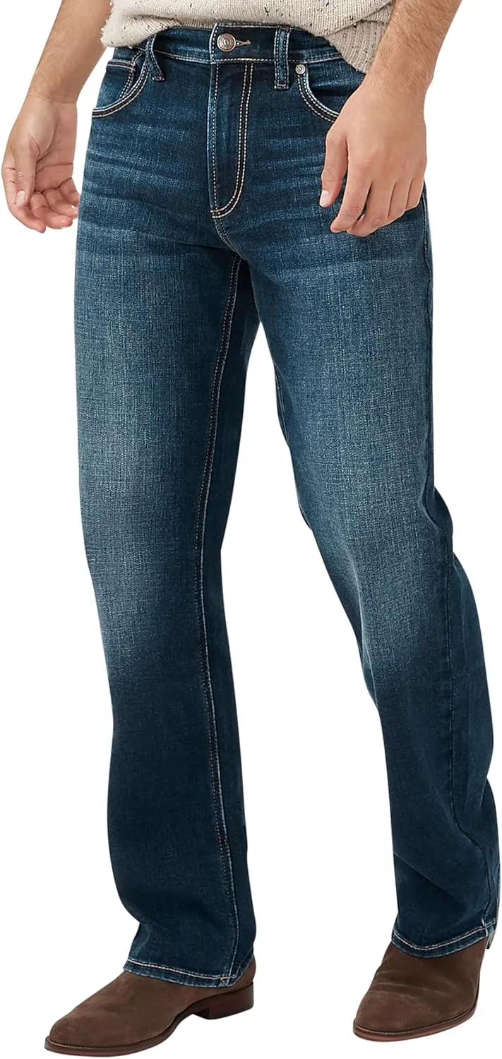 Silver Jeans Co. Men's Zac Relaxed Fit Straight Leg Jeans