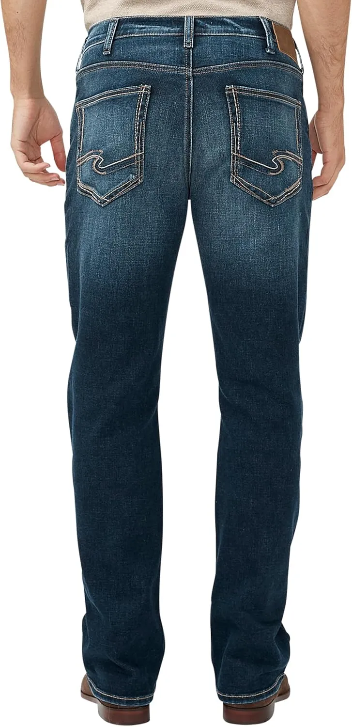 Silver Jeans Co. Men's Zac Relaxed Fit Straight Leg Jeans