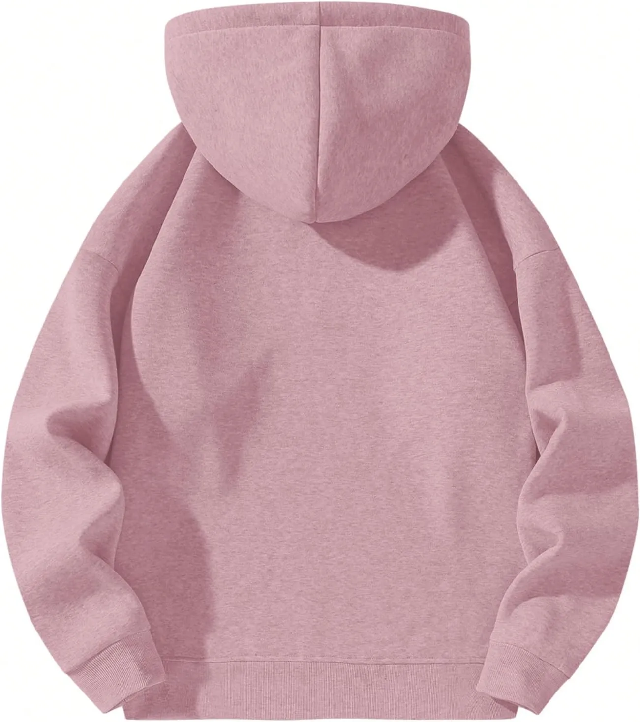 SOLY HUX Men's Quarter Zip Hoodies Zip Up Hoodie Long Sleeve Drop Shoulder Sweatshirt Casual Pullover