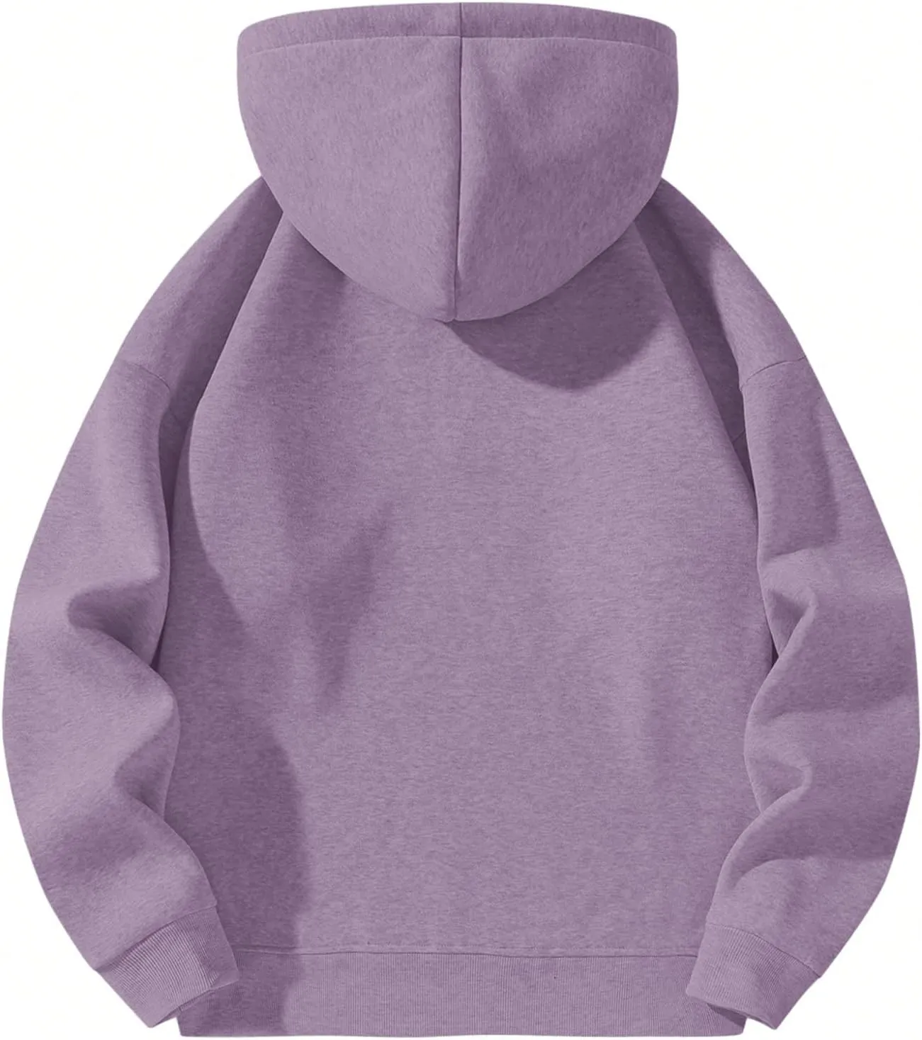 SOLY HUX Men's Quarter Zip Hoodies Zip Up Hoodie Long Sleeve Drop Shoulder Sweatshirt Casual Pullover