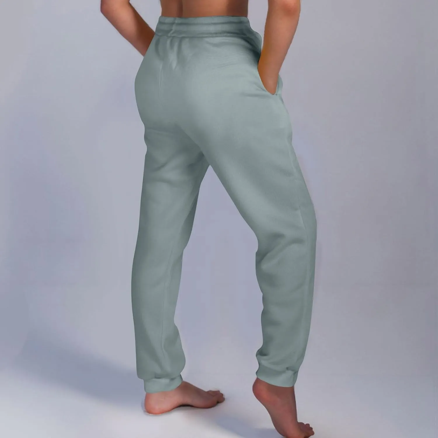 Sweatpants Women Summers Joggers Ladids Straight Leg Casual Harem Pants Drawstring Pant Cotton Solid S-3XL
