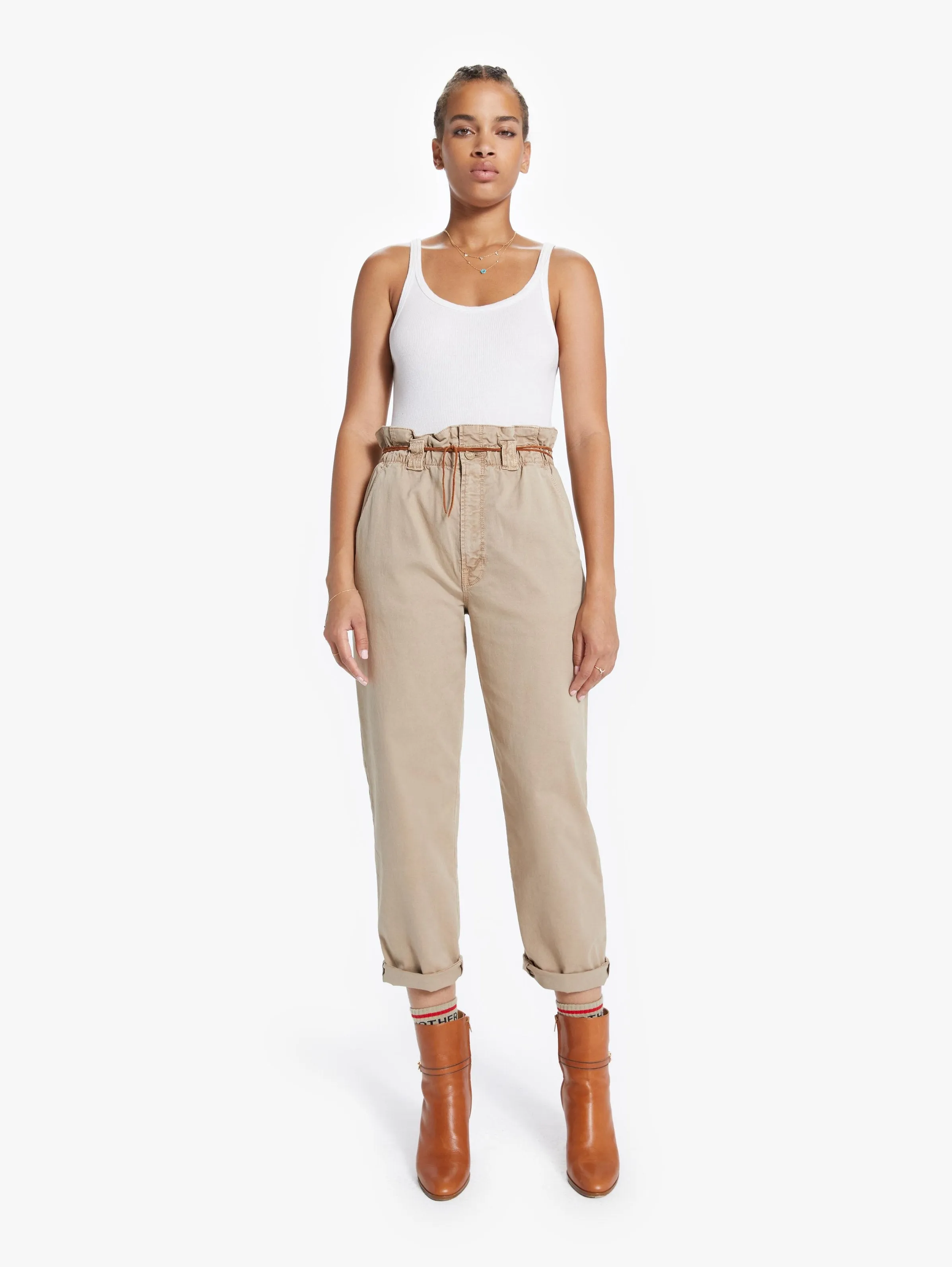 The Yoyo Ruffle Greaser Ankle
