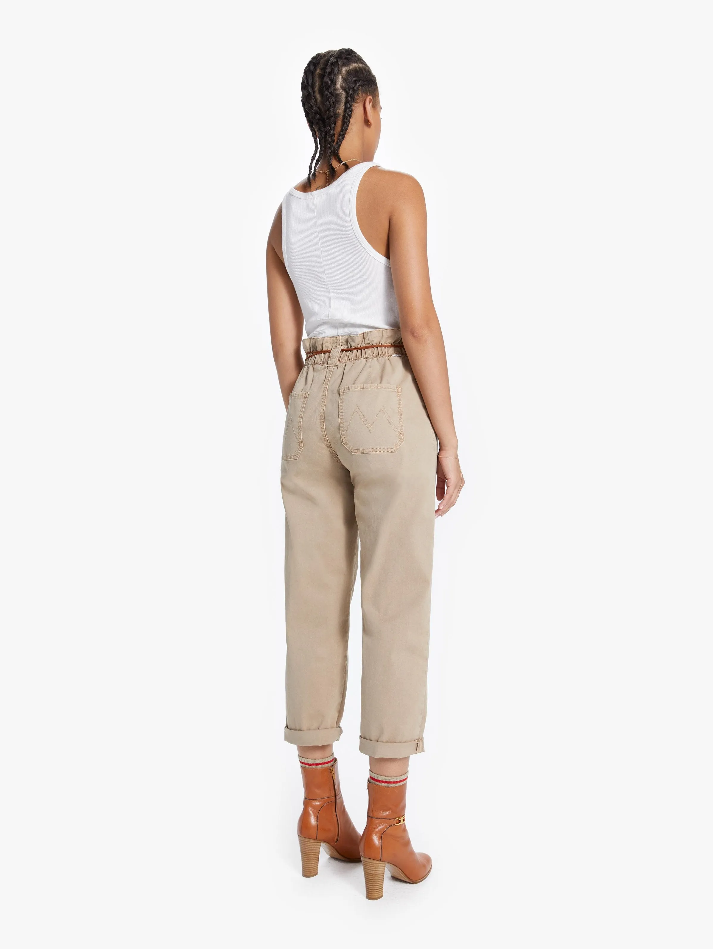 The Yoyo Ruffle Greaser Ankle