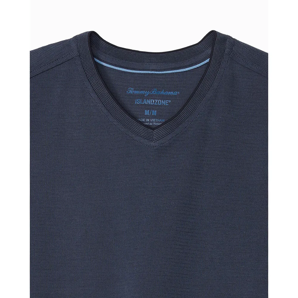 Tommy Bahama IslandZone Coastal Crest V-Neck T-Shirt - Ocean Deep
