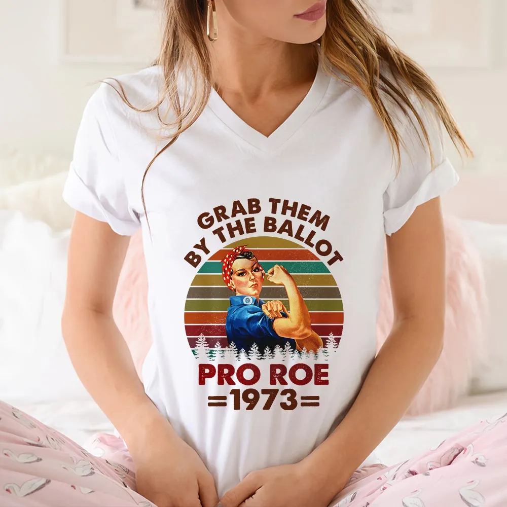 Women's V-neck T-shirt TSVW627