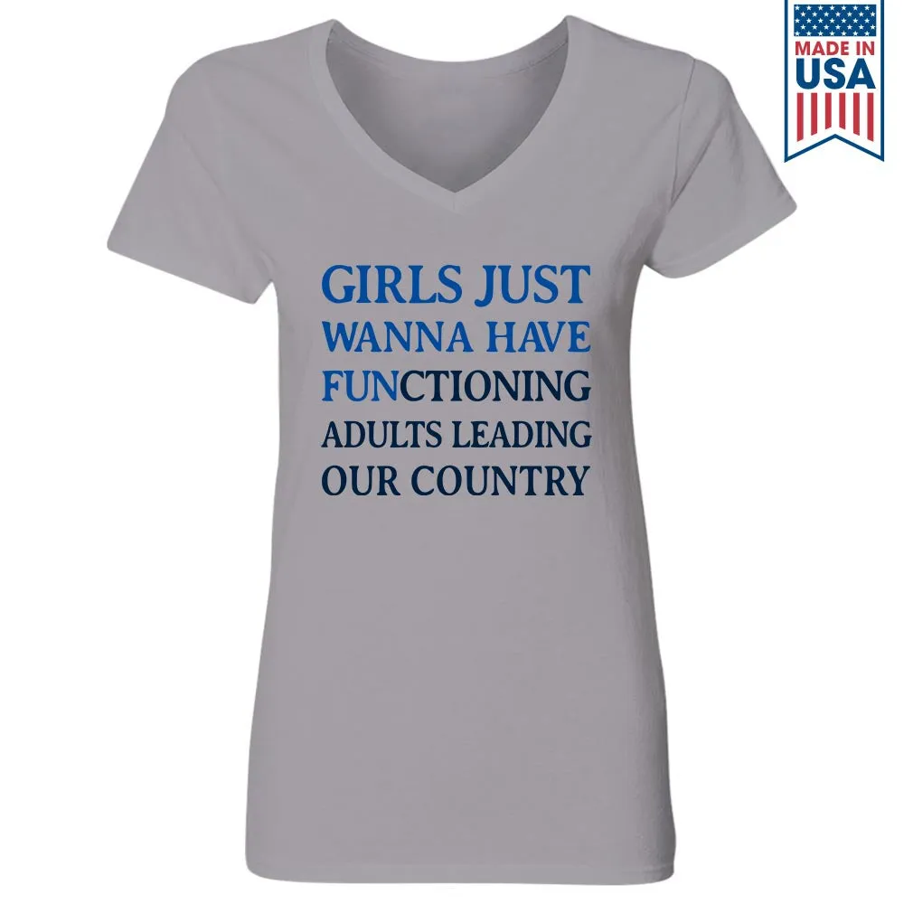 Women's V-neck T-shirt TSVW689